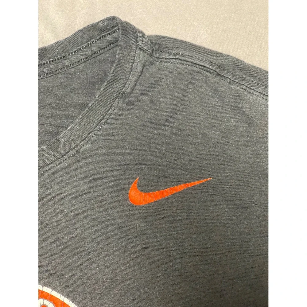 Nike Baltimore Orioles MLB T-Shirt Mens Large Black Graphic Tee Athletic Cut